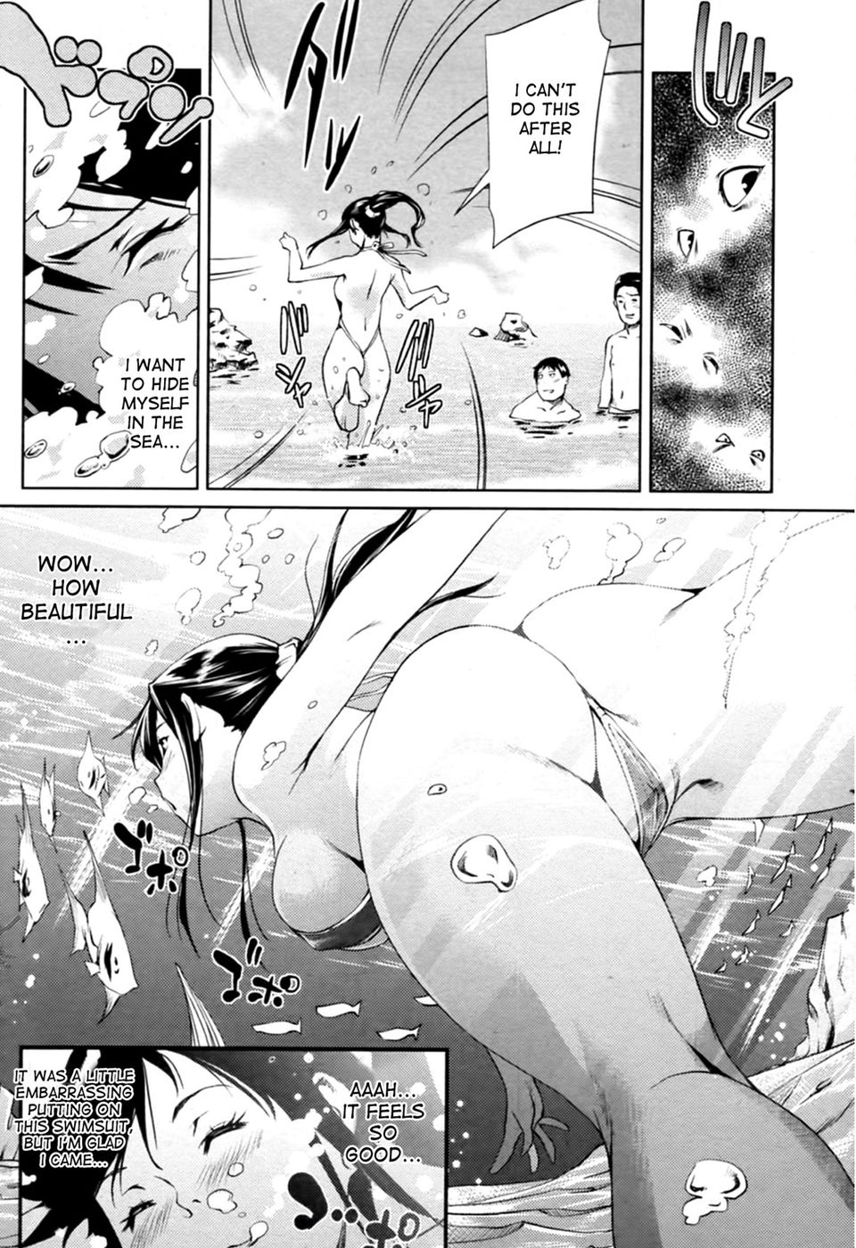 Hentai Manga Comic-The Power of Swimsuits-Read-4